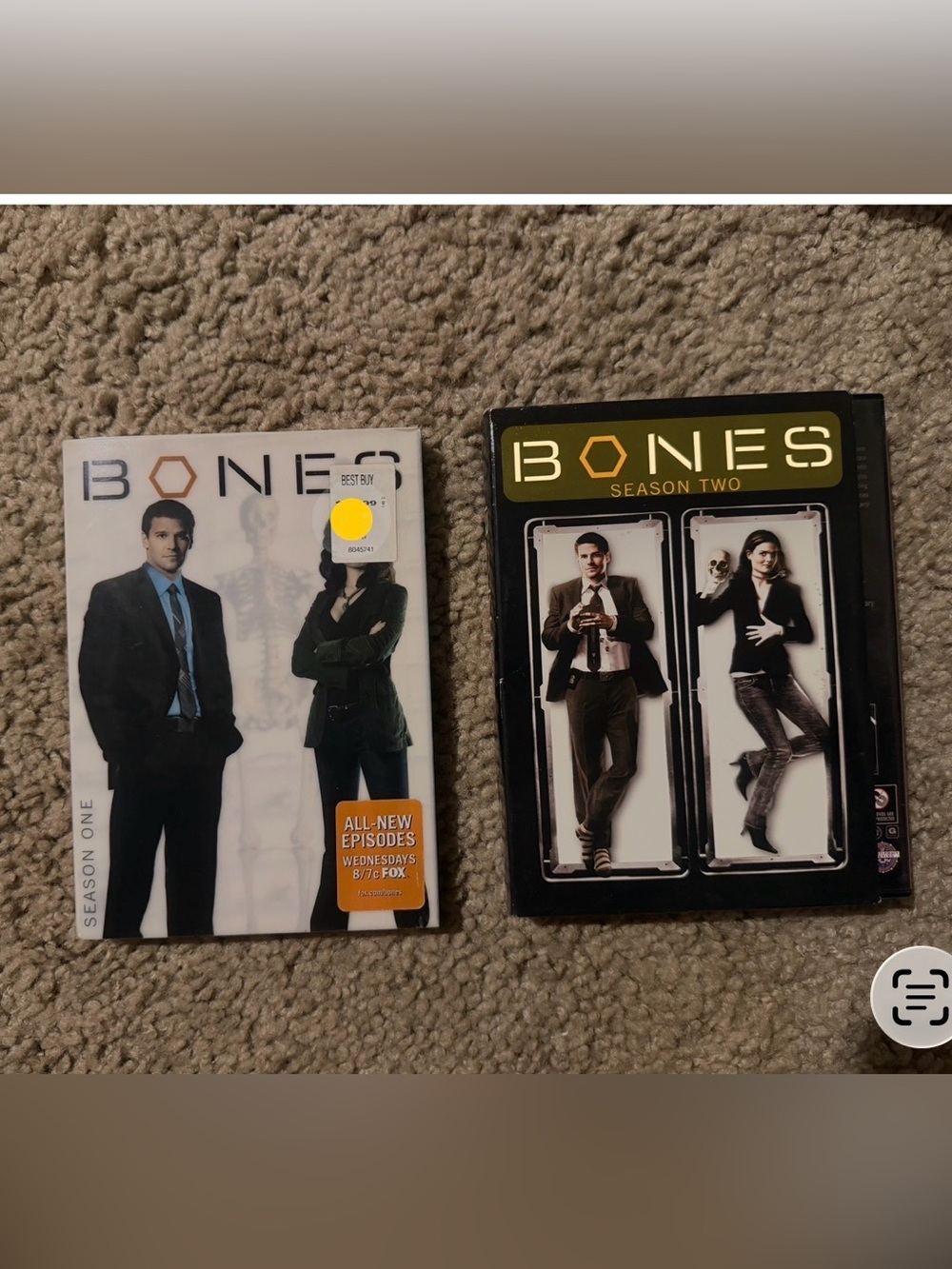 Bones series season 1&2